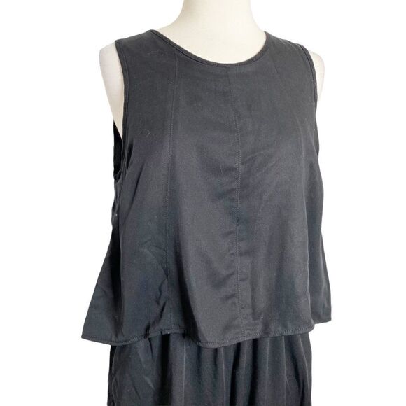 Mo:Vint New York Womens Black Jumpsuit Size XS Sleeveless Open Back - Picture 4 of 10